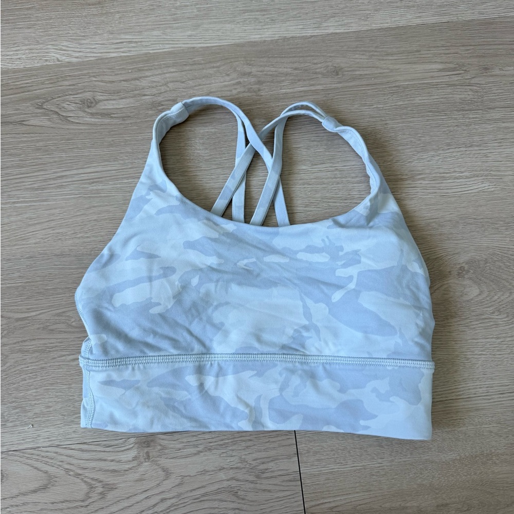 Lululemon camo Sports Bra - White